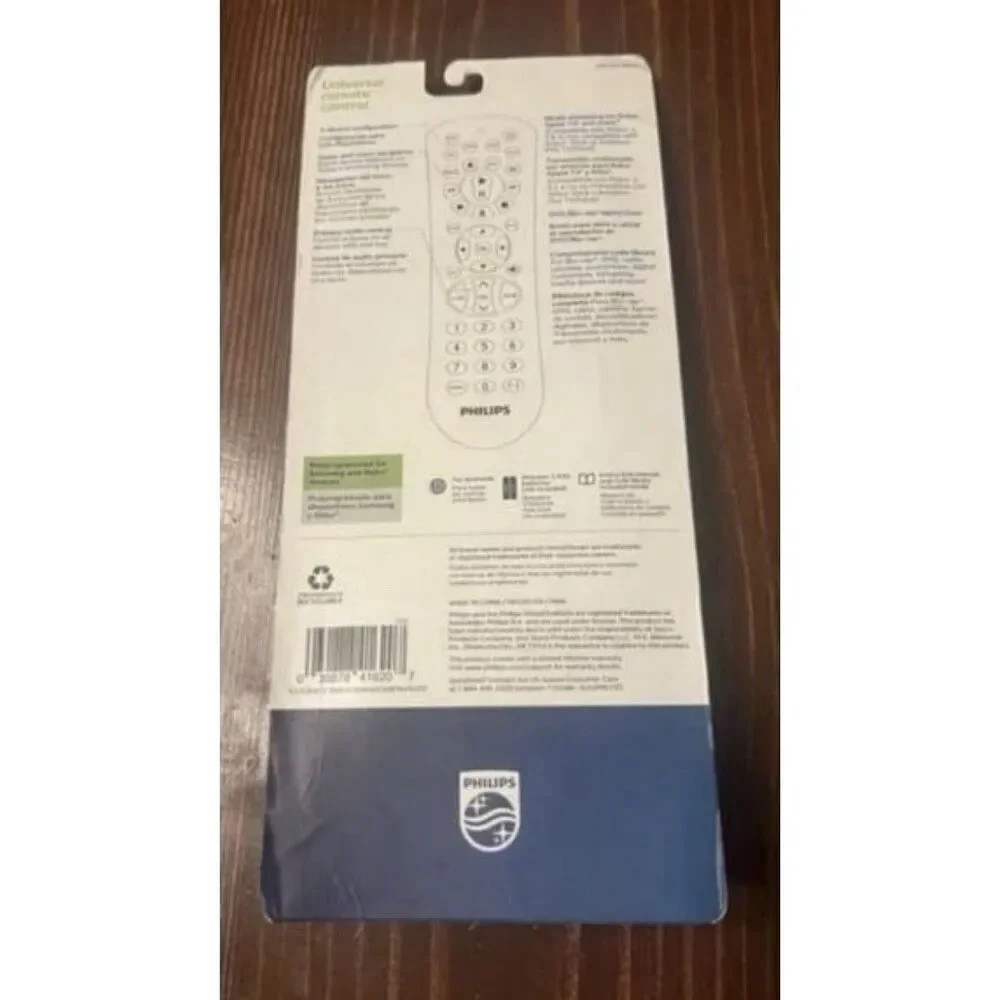 JASCO PHILIPS 4-DEVICE UNIVERSAL REMOTE C - SRP9141A/07 NISP
